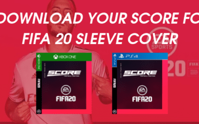 Download Your Custom Score FC FIFA 20 Sleeve Cover