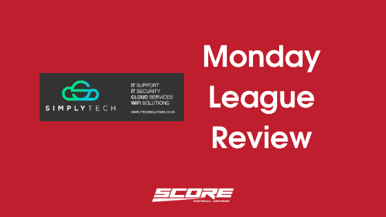 Simply Tech Solutions Monday League Review – 13/10/2020